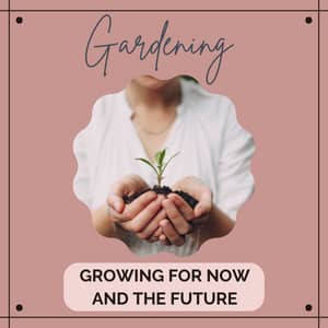Check out the Category Gardening and get growing now and for the future. Image of person holding dirt and a little plant in their hands.